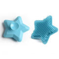 Star Shaped Soft Silicone Baby Bath Brush